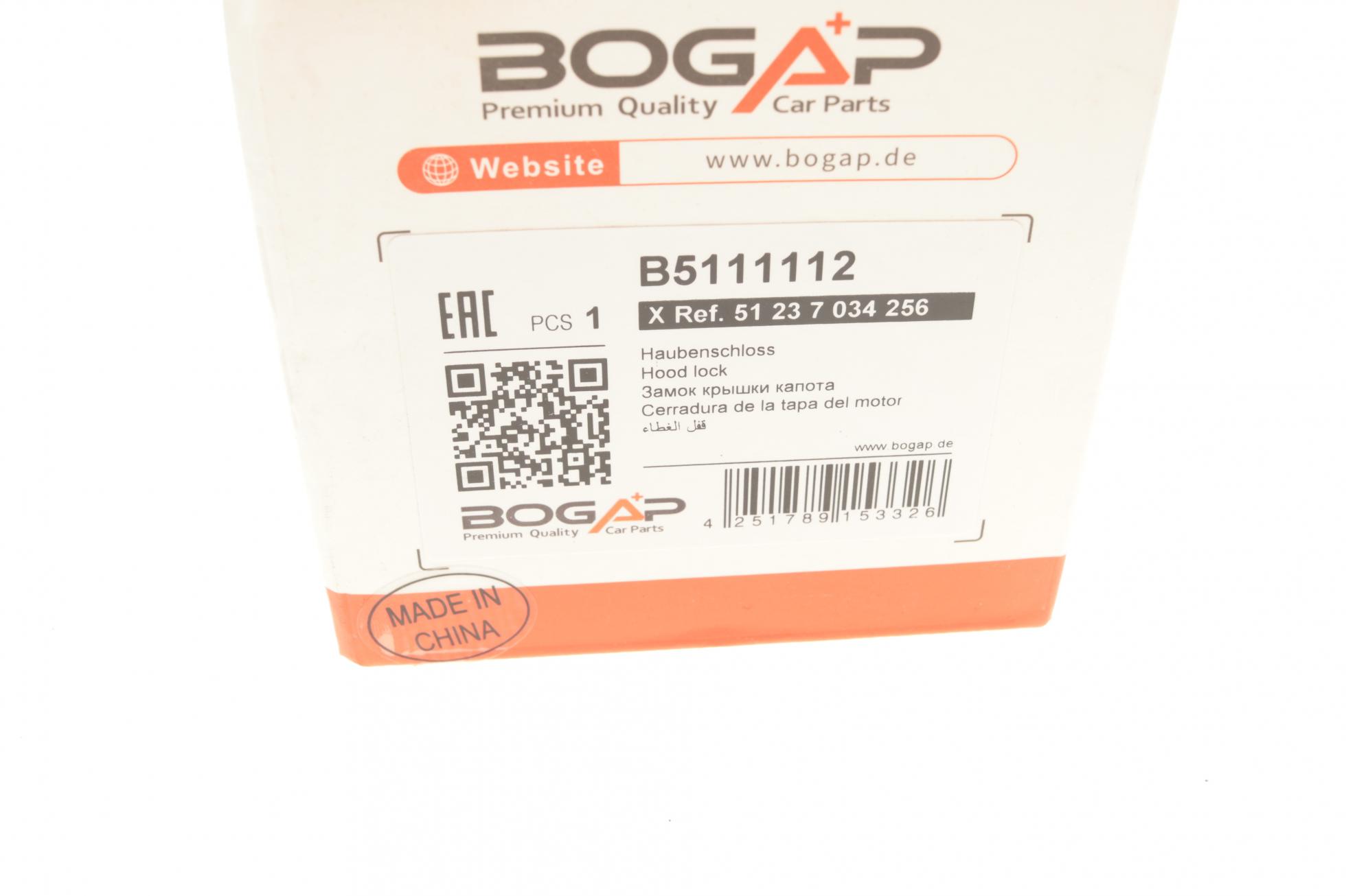 B5111112 BOGAP