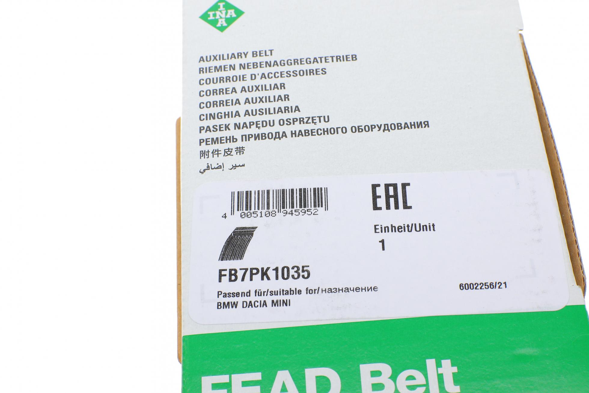 FB7PK1035 INA