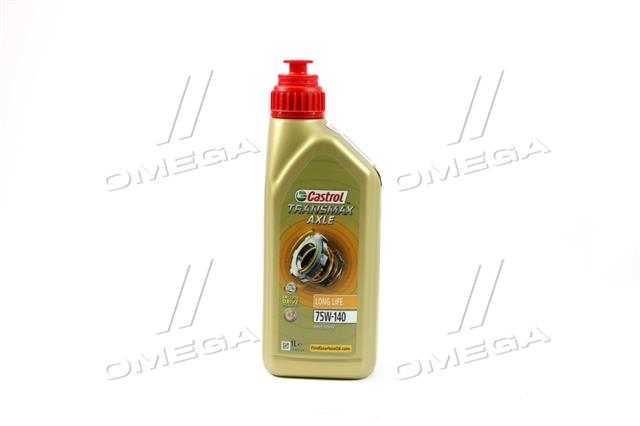 Масло трансмиссионное Castrol TRANSMAX AXLE LONG LIFE 75W-140 (Канистра 1л)