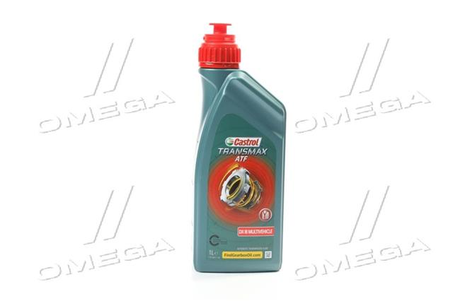 Масло трансмиссионная. Castrol TRANSMAX ATF DX III MULTIVEHICLE, 1л,синтетика