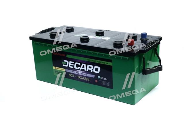 Акумулятор 190Ah-12v DECARO MASTER (513х223х217), L, EN1250