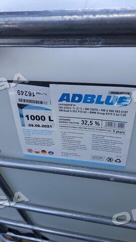 Рідина adblue для зниження викидів систем scr (сечовина)  1000л