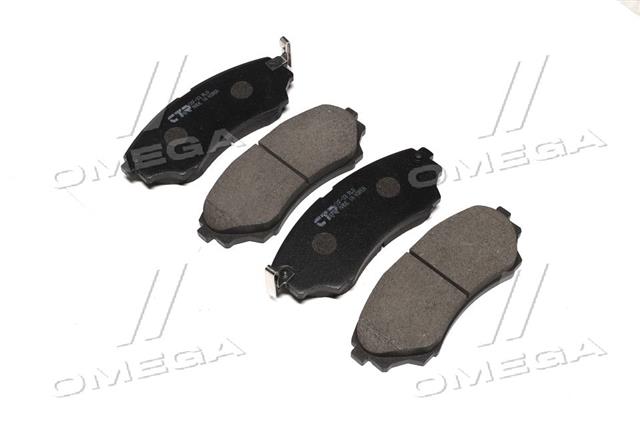 Колодки гальмівні MAZDA B2500,BT50 2.5CDVI,2.5D 12V 02.12- передні 