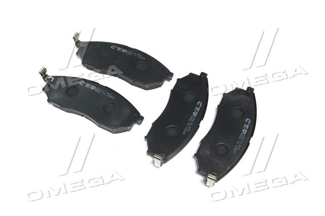 Колодки гальмівні NISSAN QASHQAI, RENAULT KOLEOS передні 
