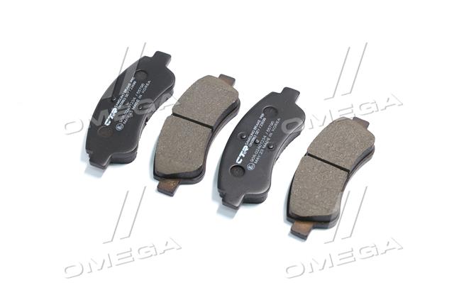 Колодки гальм CITROEN C3, C4, DS3 Peugeot 206, 207 передн. OLD CKPU-6 
