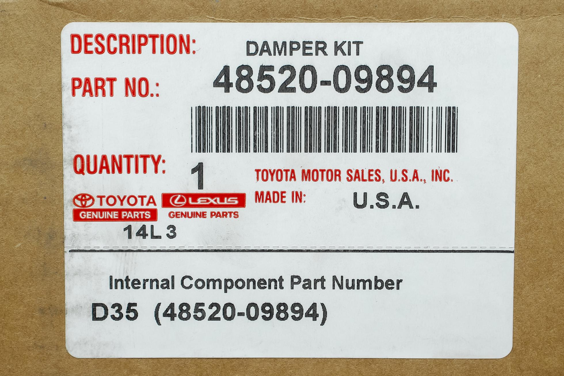 4852009894 TOYOTA-LEXUS