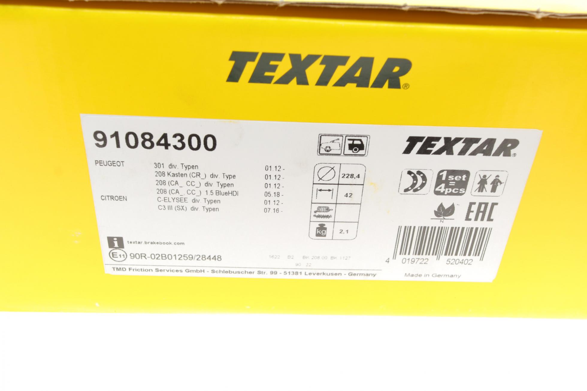 91084300 TEXTAR