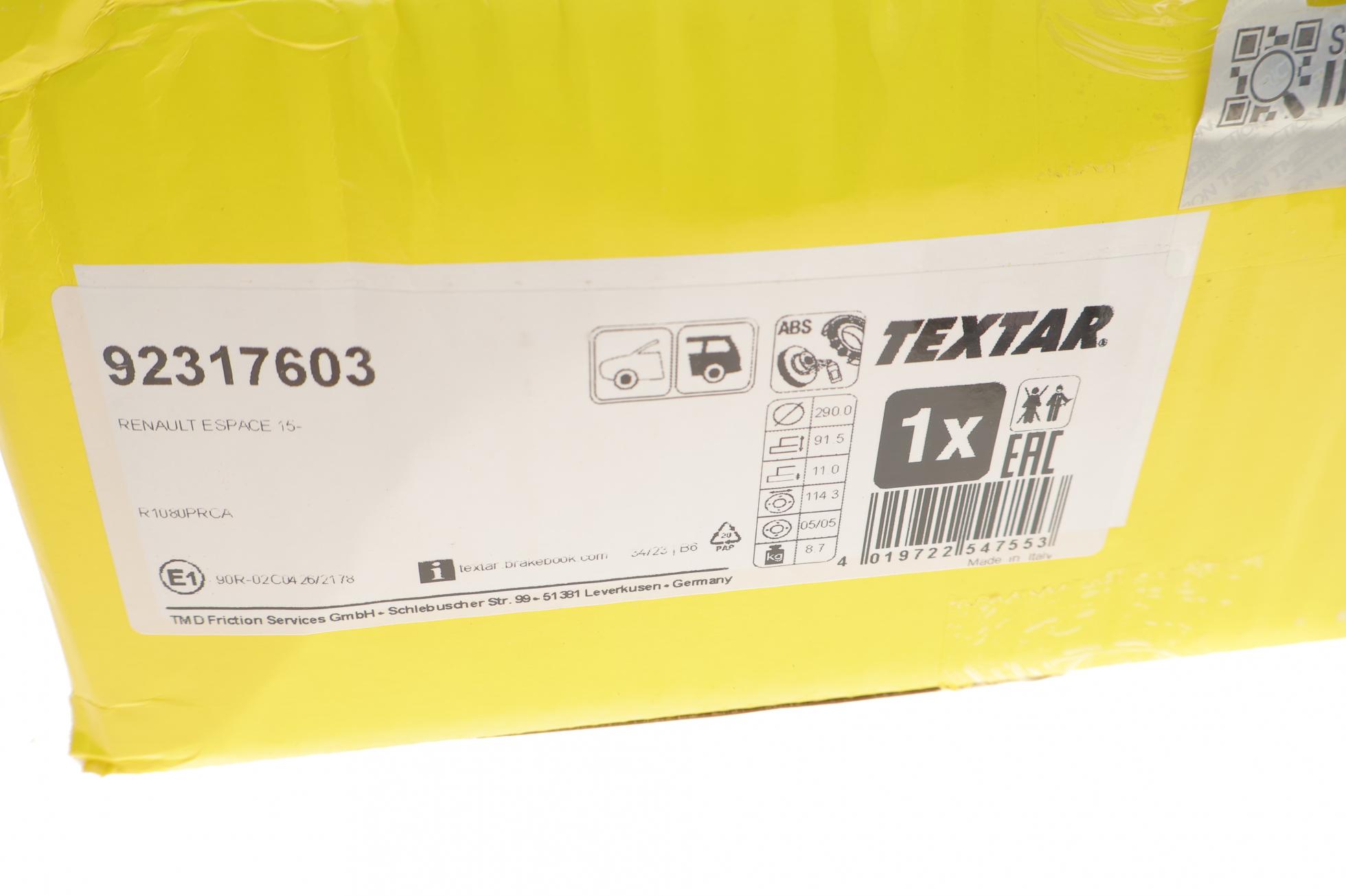 92317603 TEXTAR