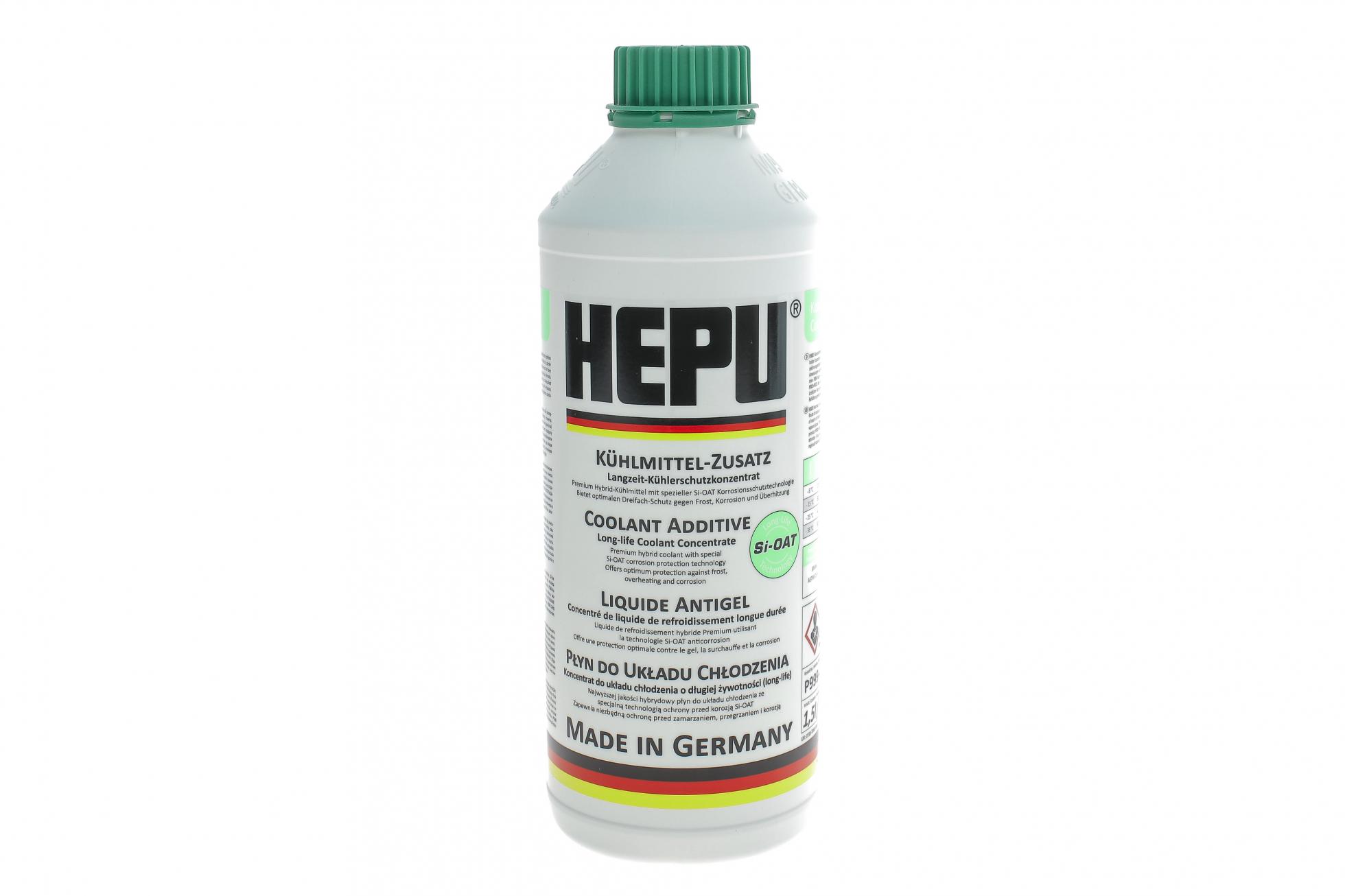 Антифриз (зелений) 1.5L (1:1=-37°C) (концентрат)