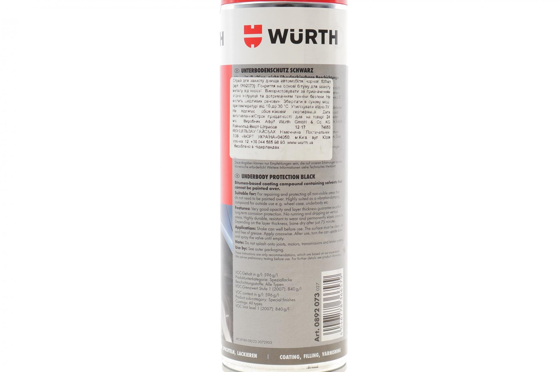 0892073 WURTH
