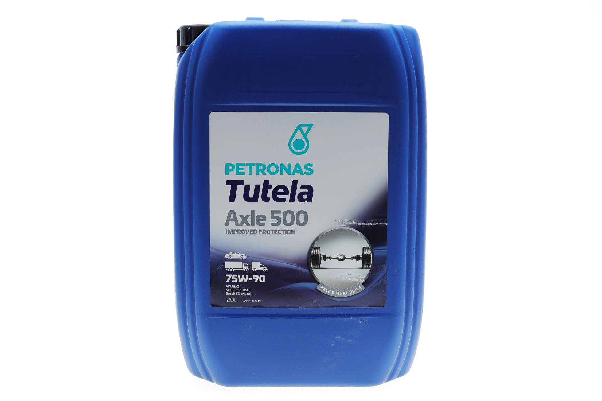 Олива 75W90 TUTELA AXLE 500 (20L) (MIL PRF 2105D) (API GL-5)