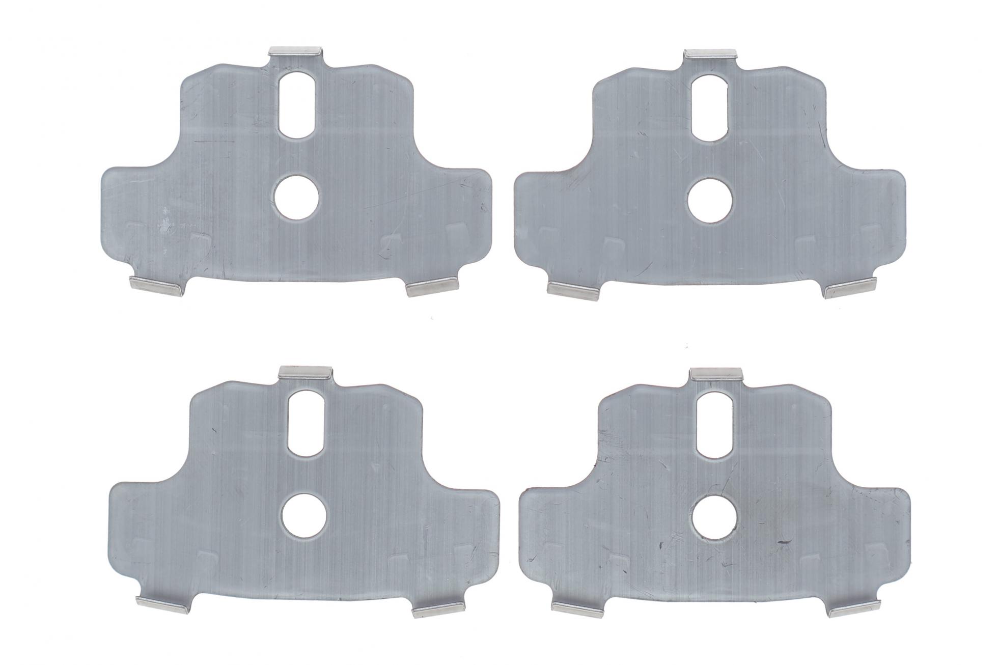 Комплект протискрипних пластин (задніх) Hyundai Elantra 00-06/Coupe 96-09/Kia Cerato 04-/Nissan Maxima 88-94