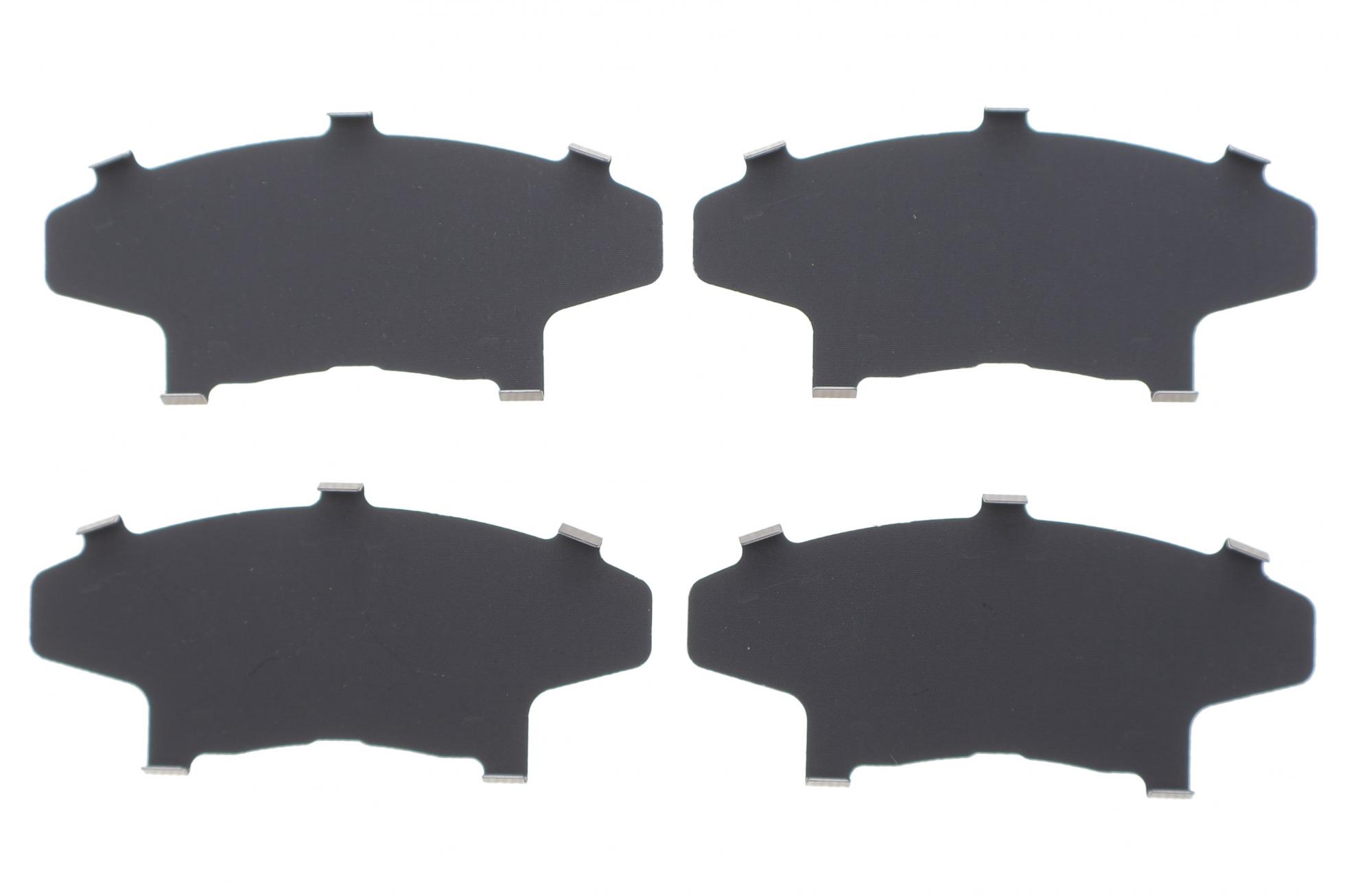 Комплект протискрипних пластин (передніх) Hyundai Accent I/II 94-05/Getz 02-10/Elantra 90-00/Pony 85-95 (Mando)