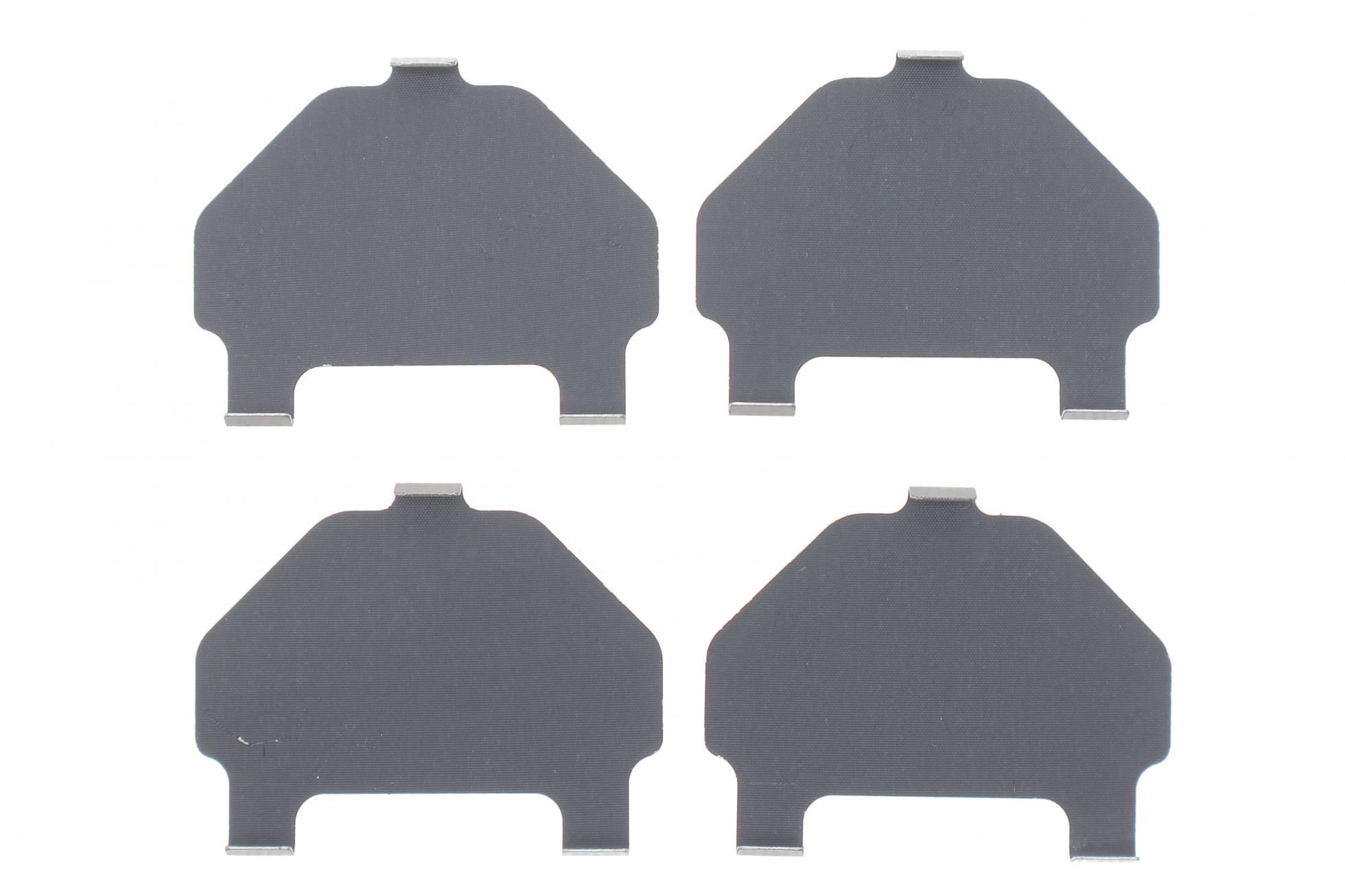 Комплект протискрипних пластин (задніх) Toyota Corolla 01-08/Camry 82-86/Yaris/Celica 99-05 (Akebono)