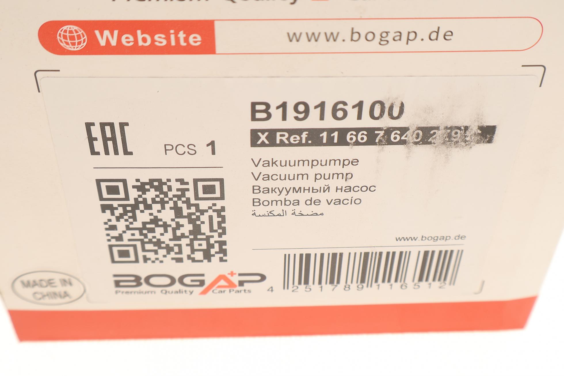 B1916100 BOGAP
