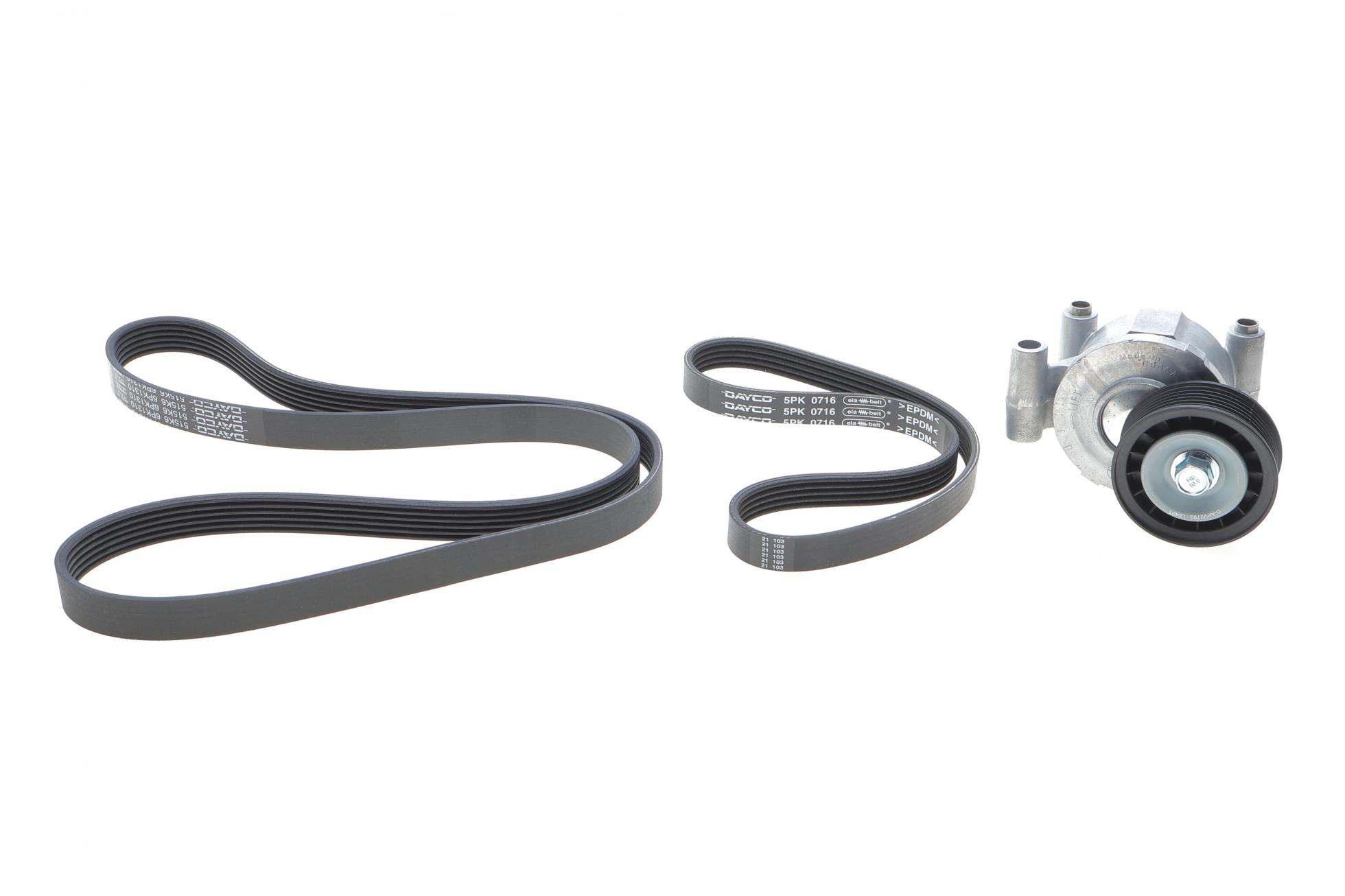 Комплект ременя генератора Mazda 3 2.0 09-14/5 1.8 05-10 (5PK716EE/6PK1310)