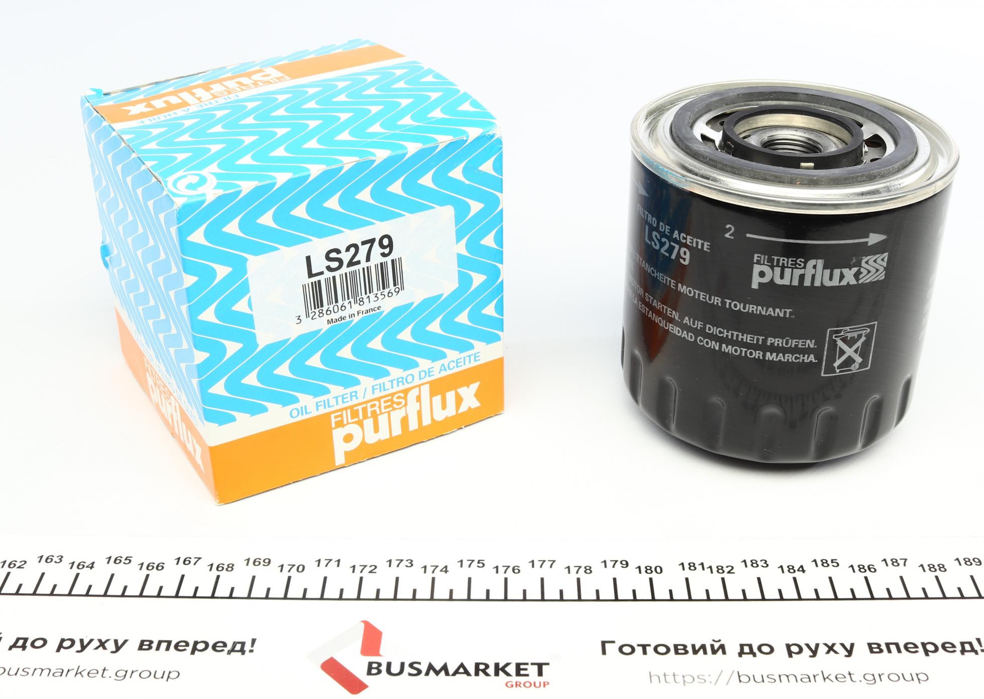 Фильтр масляный purflux