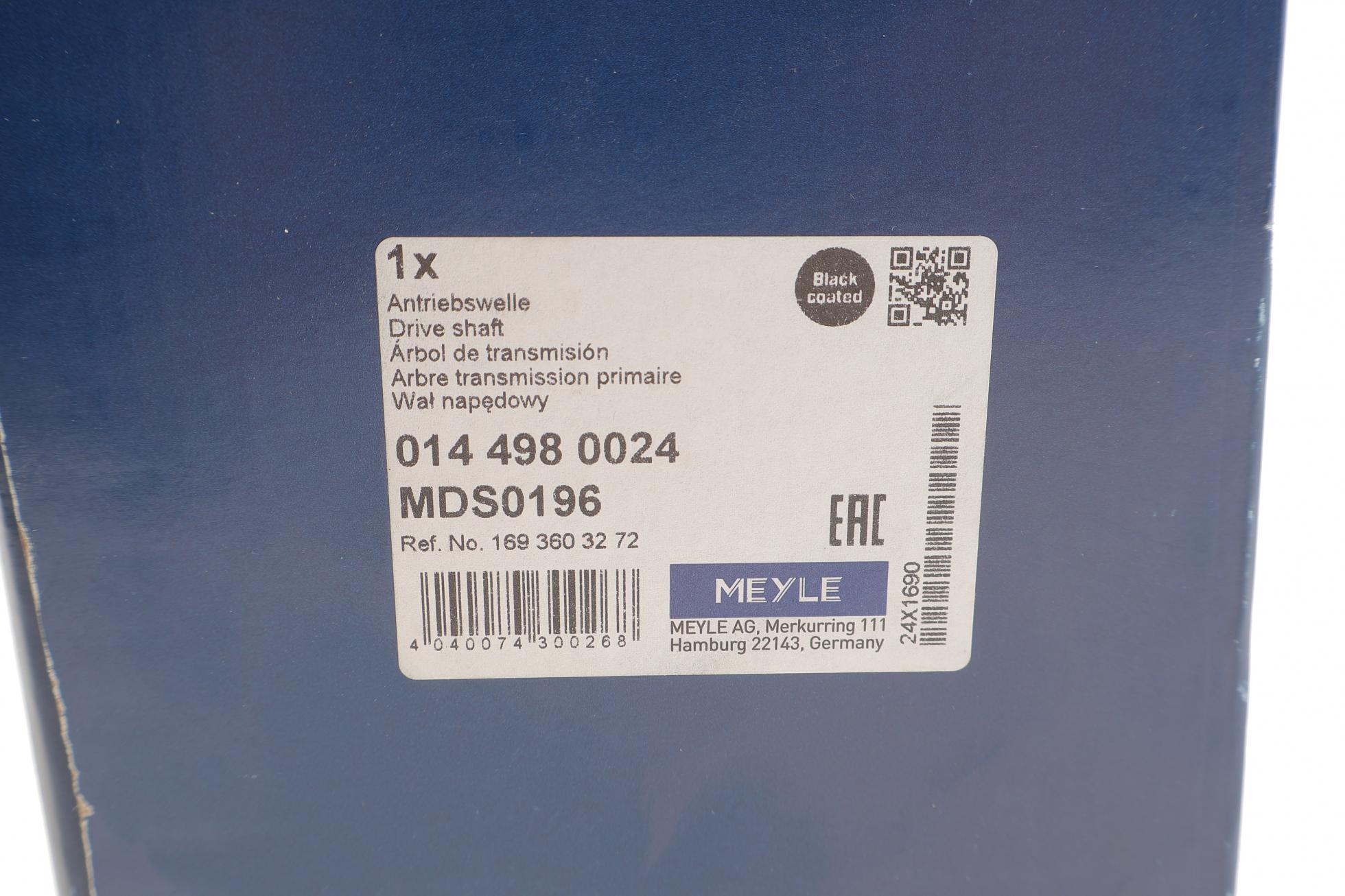 0144980024 MEYLE