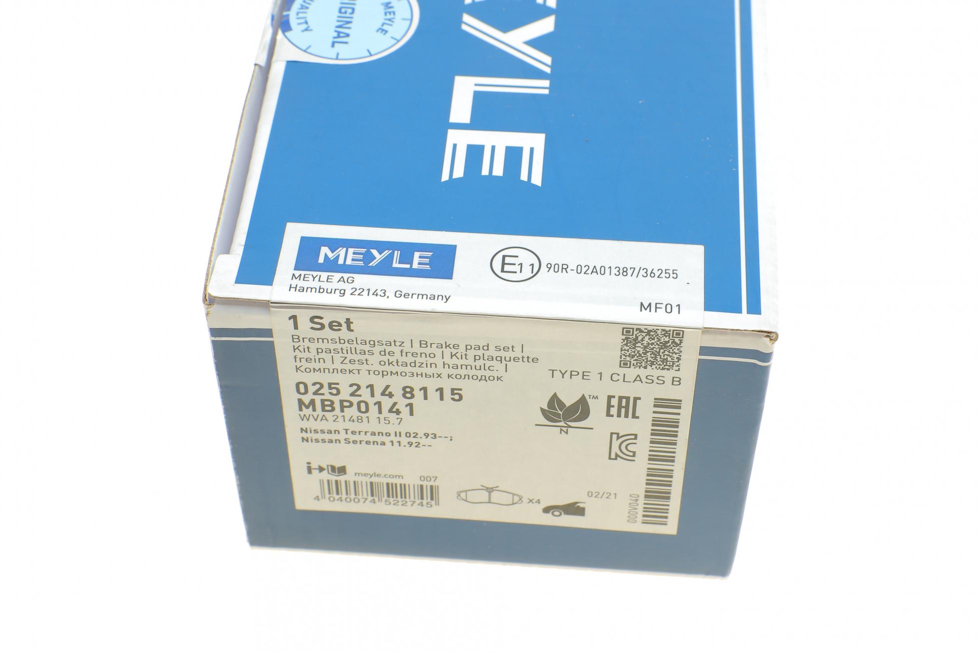 0252148115 MEYLE