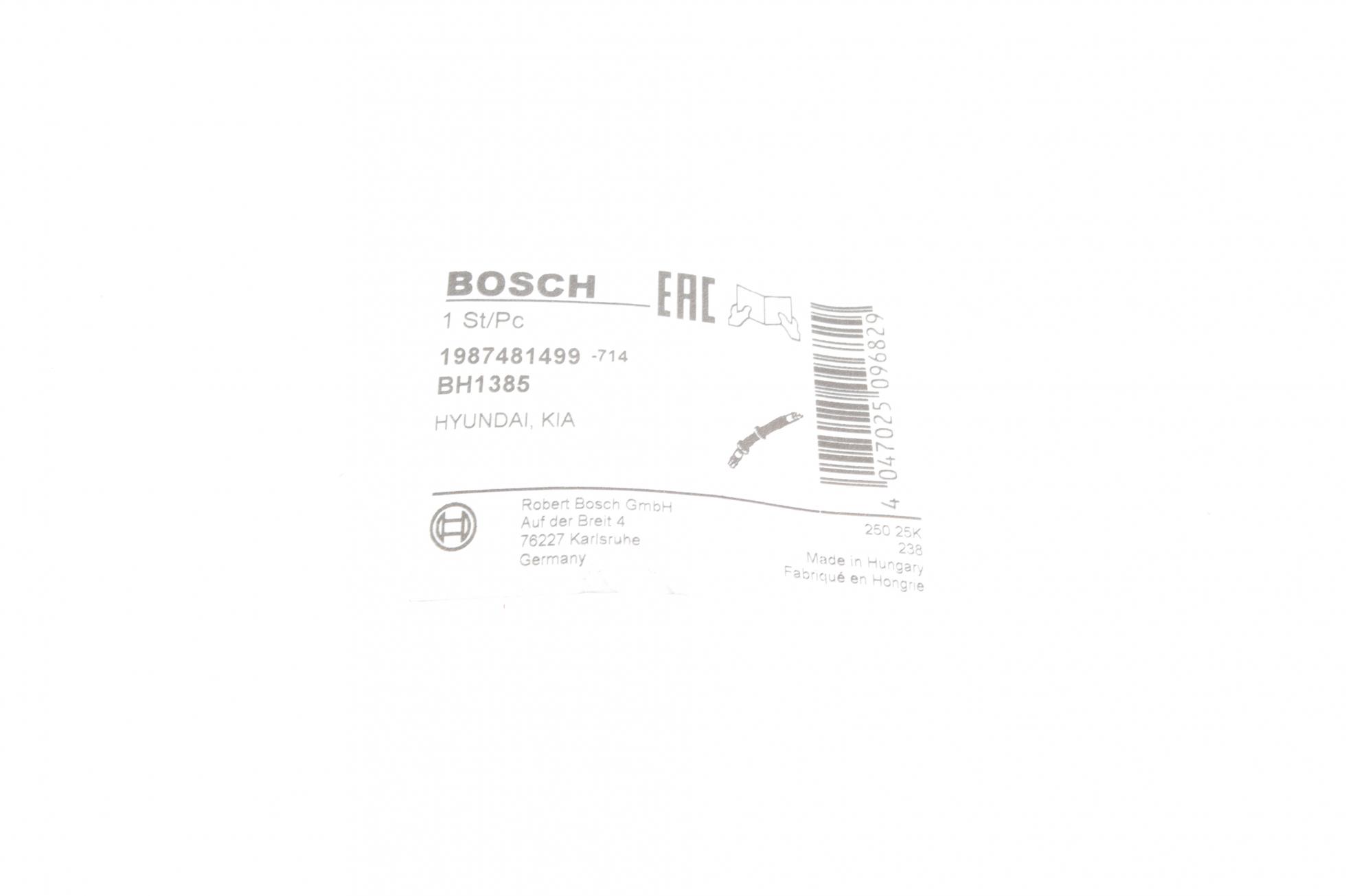 1987481499 BOSCH