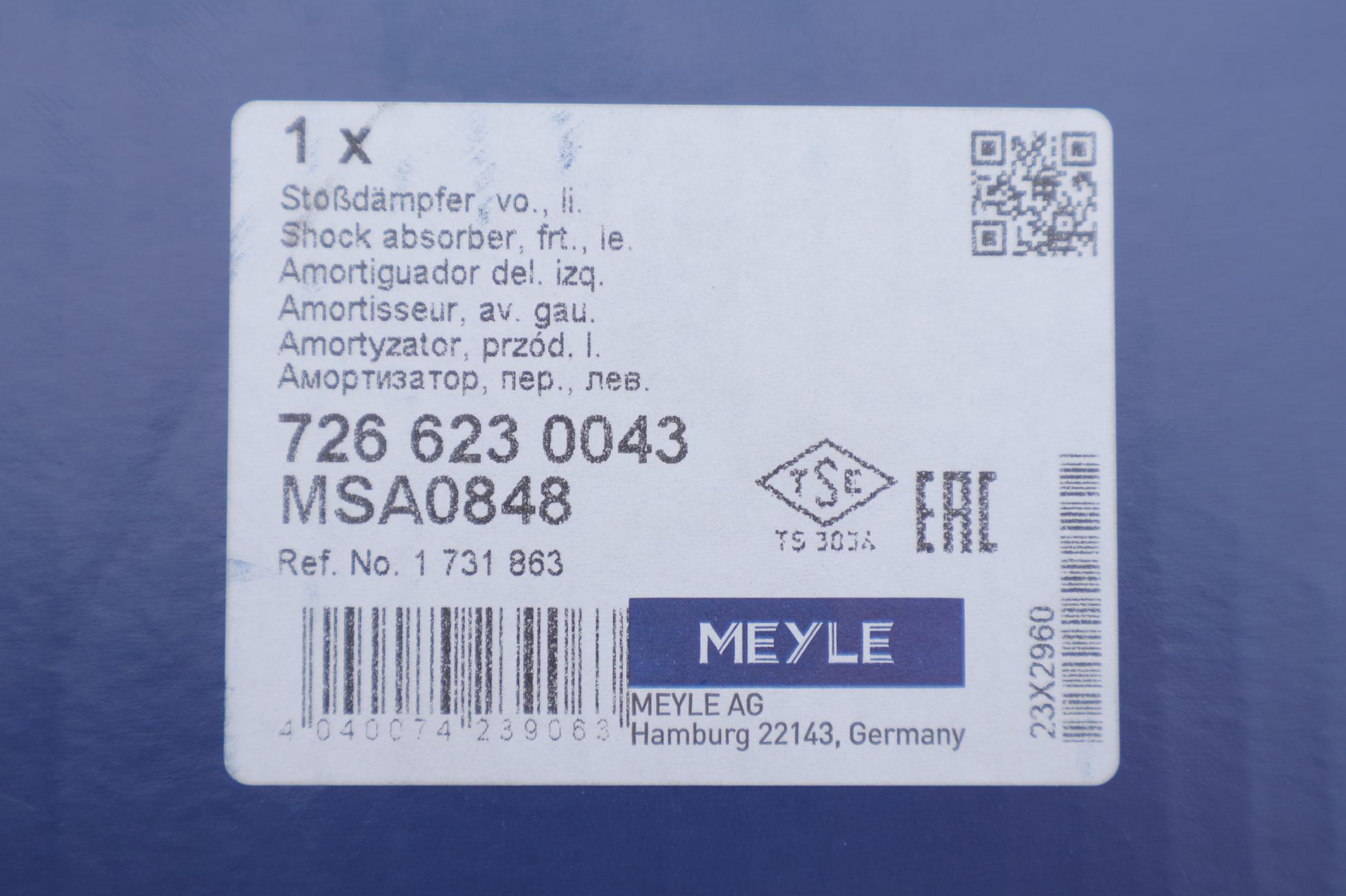 7266230043 MEYLE