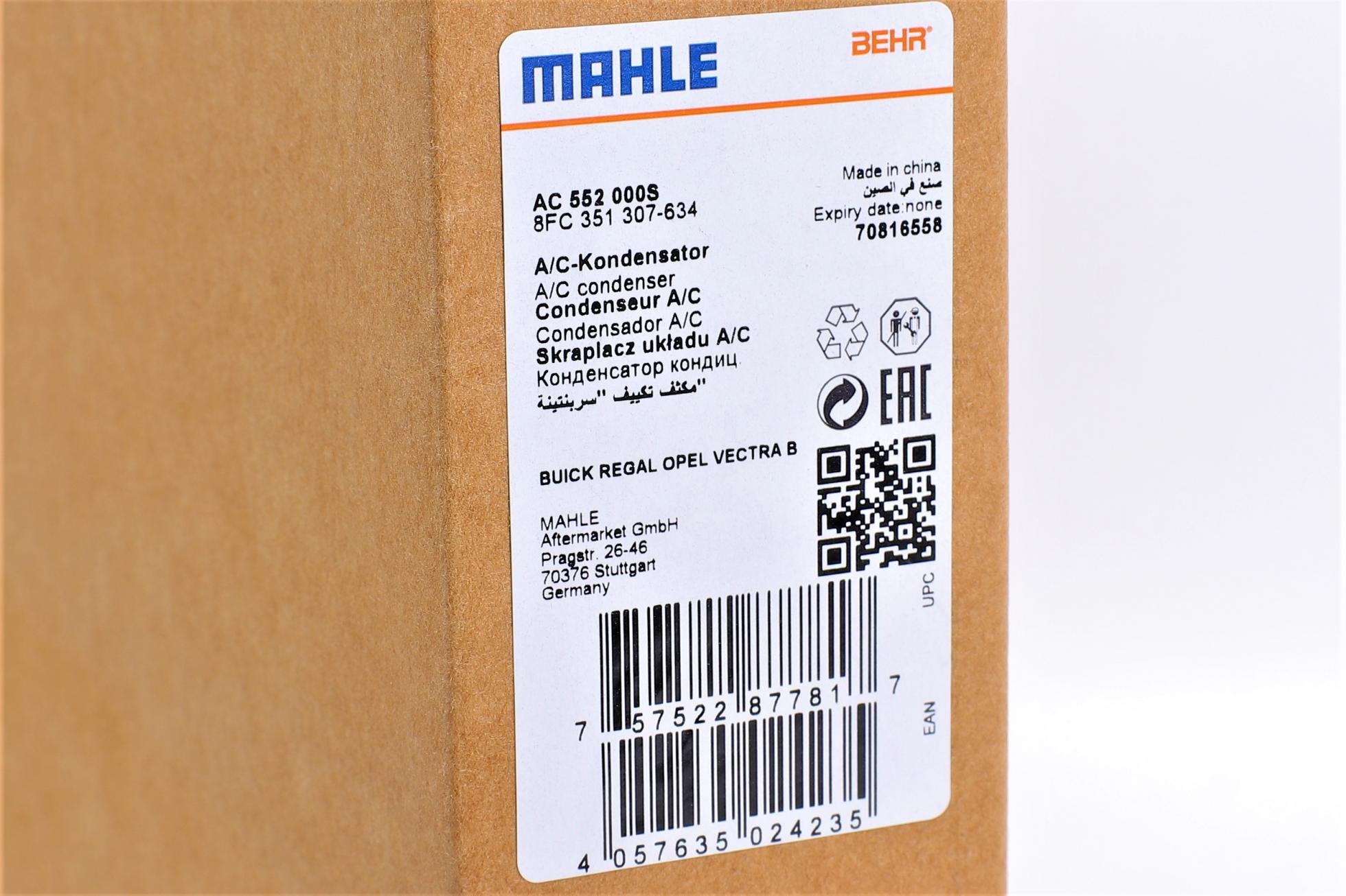 AC552000S MAHLE