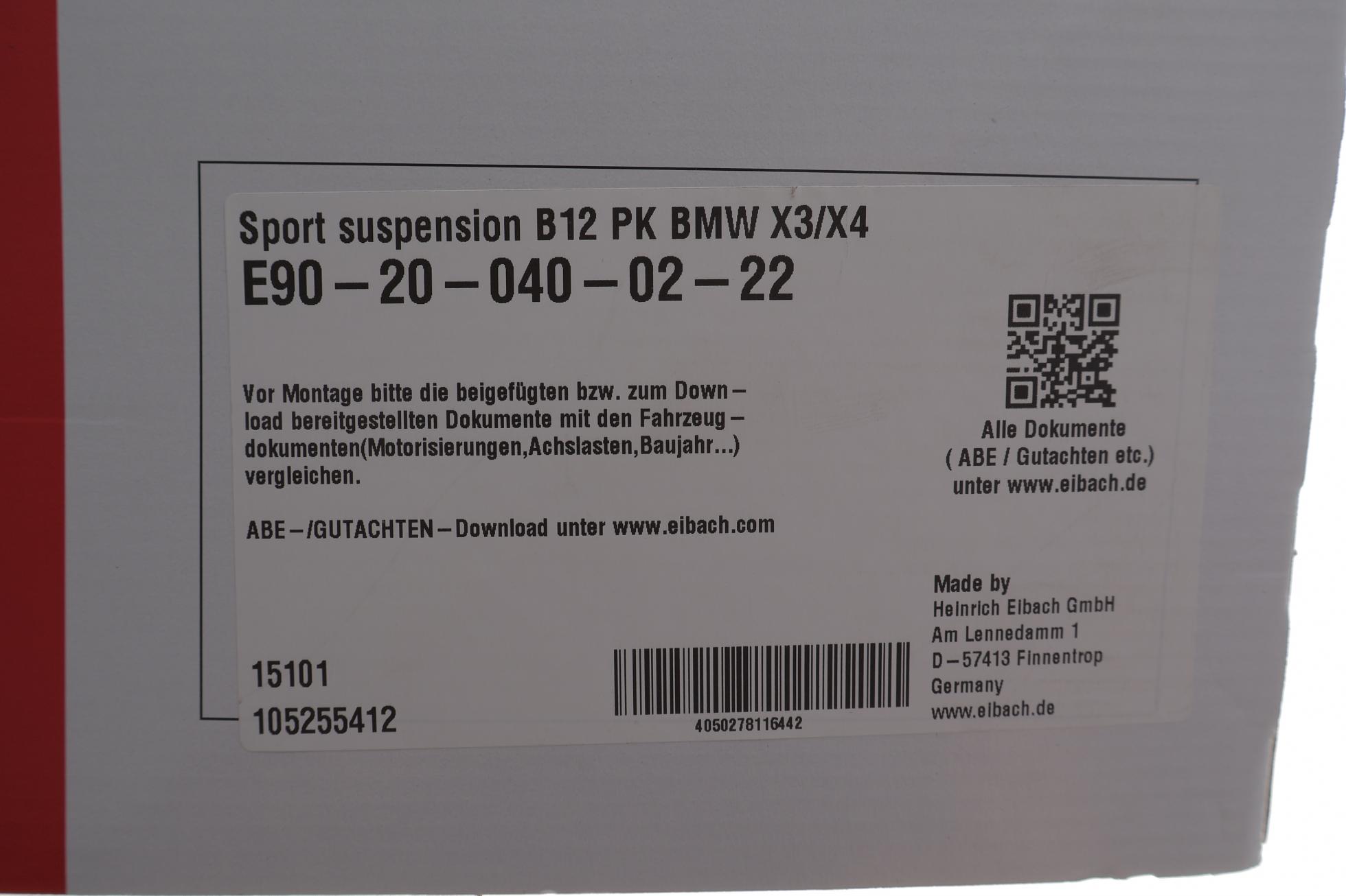 E90200400222 EIBACH