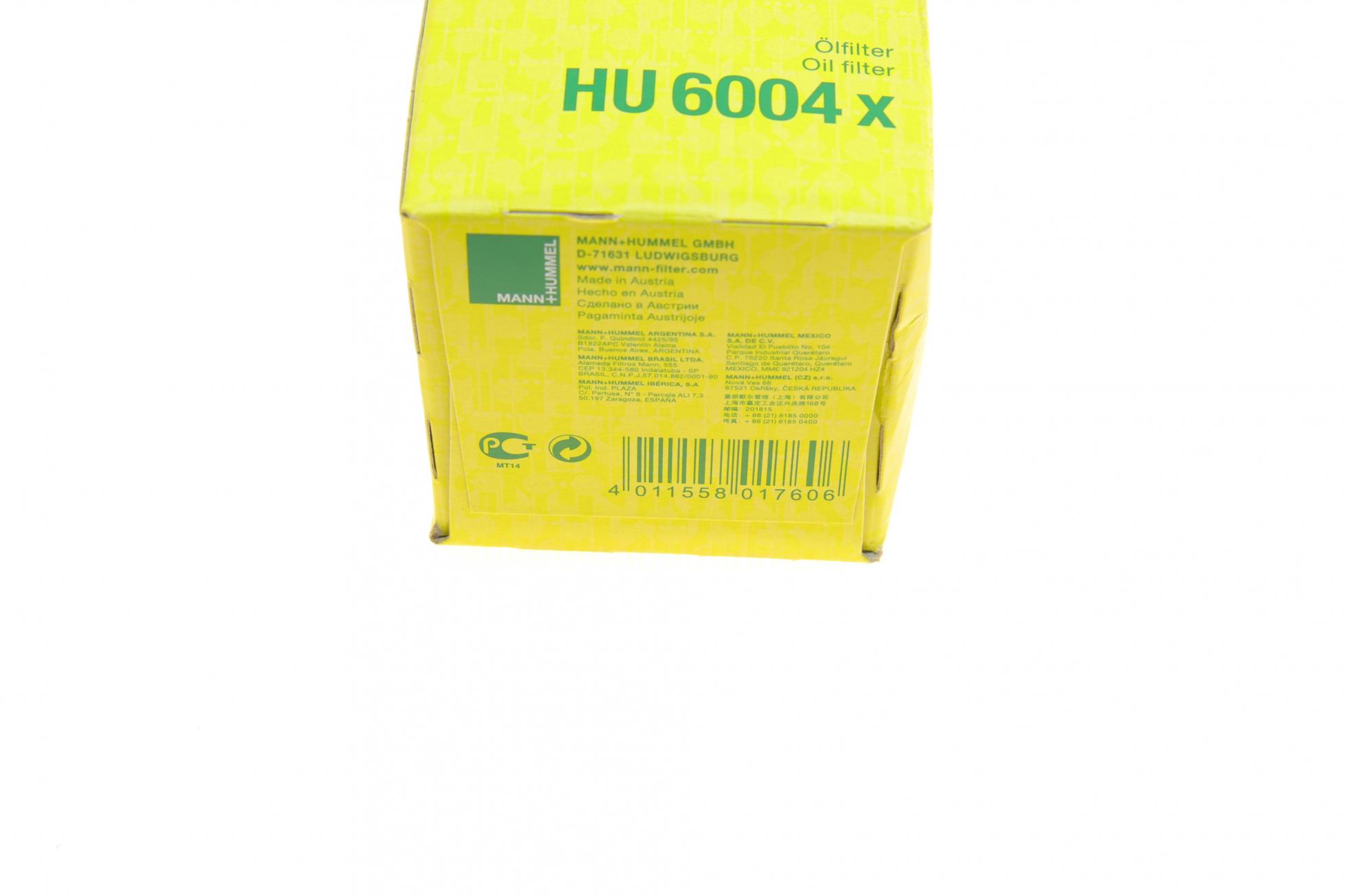 HU6004X MANN-FILTER
