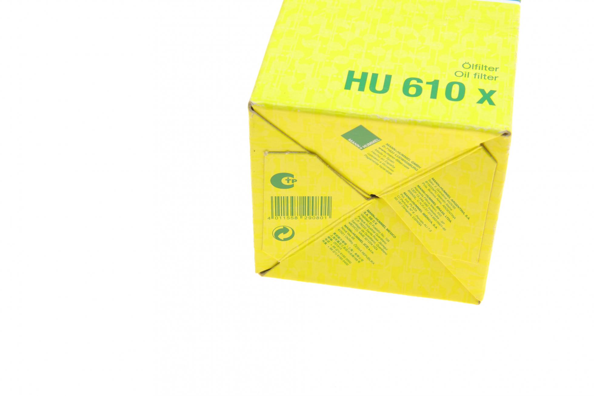 HU610X MANN-FILTER