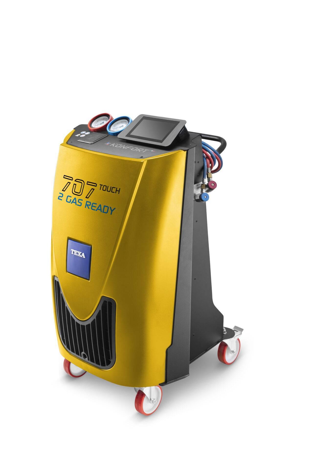 Пристрій автоматичного обслуговування кондиціонерів KONFORT 707 Touch BI-GAS ready for R134a