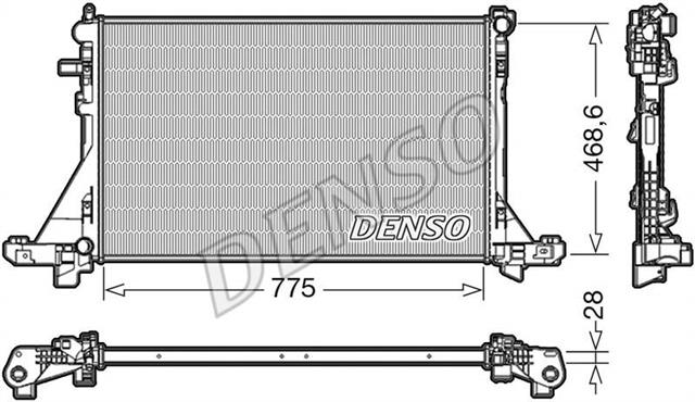 Радiатор Master / Movano / NV400 "10>>
