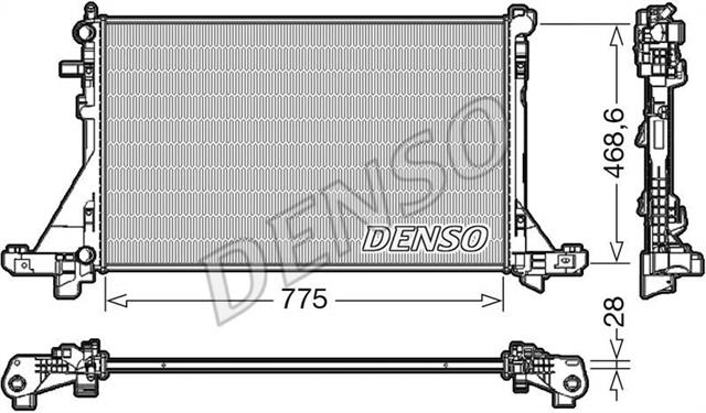 Радіатор master / movano / nv400 "10>>