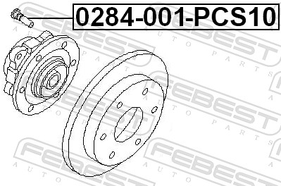 0284001PCS10 FEBEST