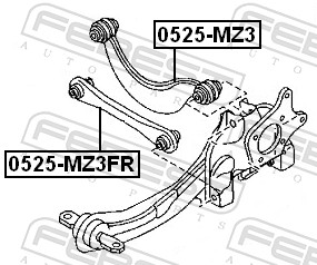 0525MZ3FR FEBEST