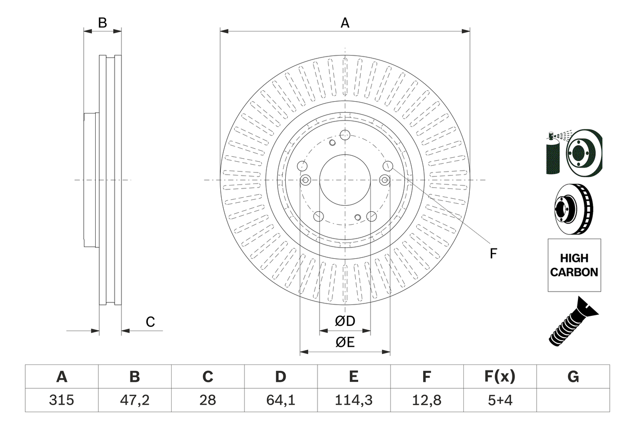 0986479F12 BOSCH