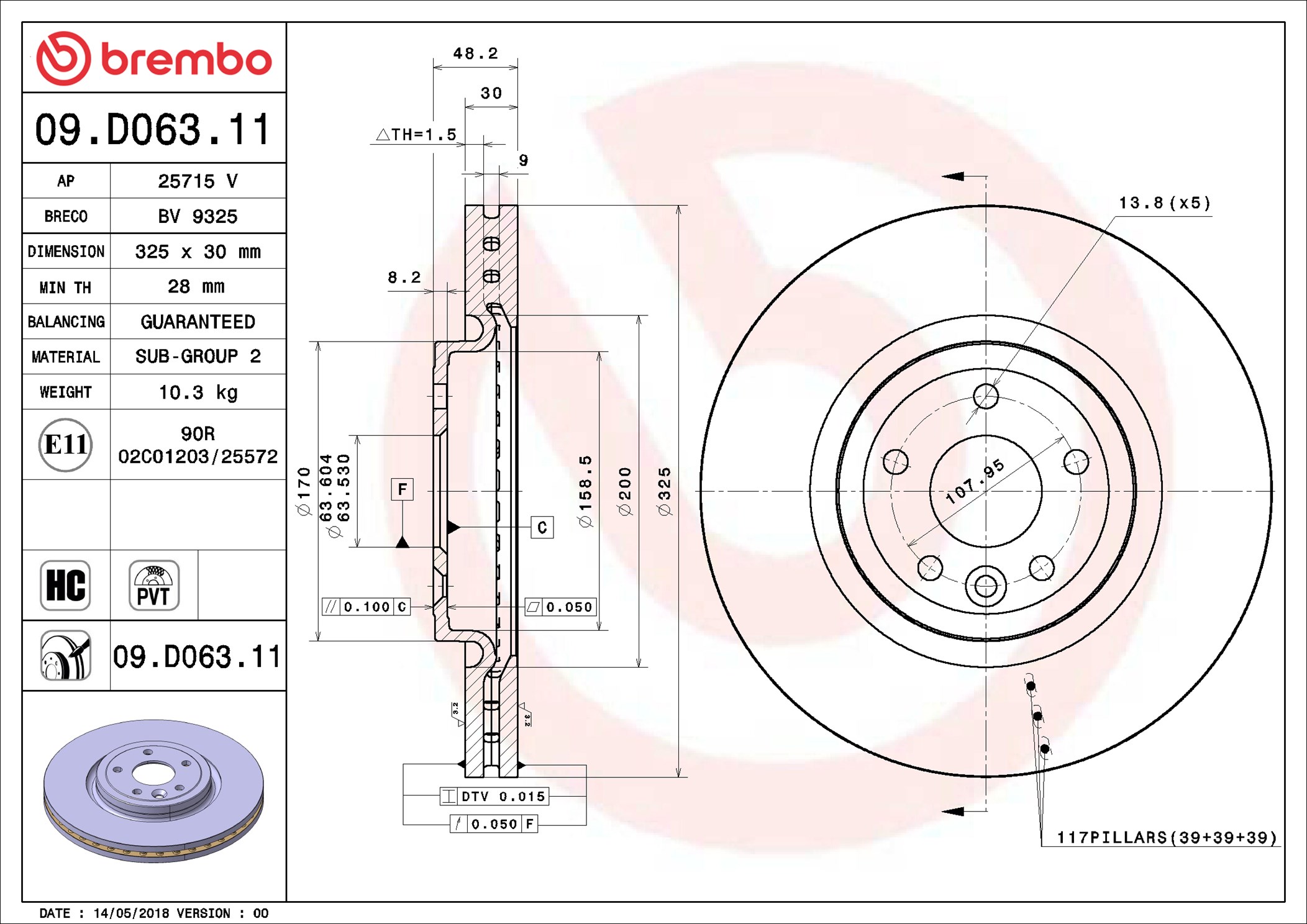 09D06311 BREMBO