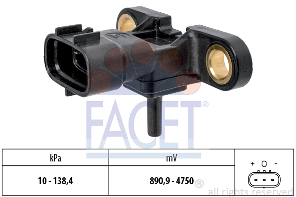 Датчик абсолютного тиску (manifold air pressure sensor, map sensor)