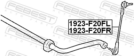 1923F20FL FEBEST