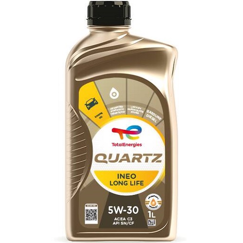 Масло моторное quartz ineo longlife 5w30 1л