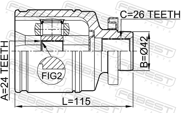 2211NS20RH FEBEST