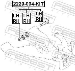 2229004KIT FEBEST
