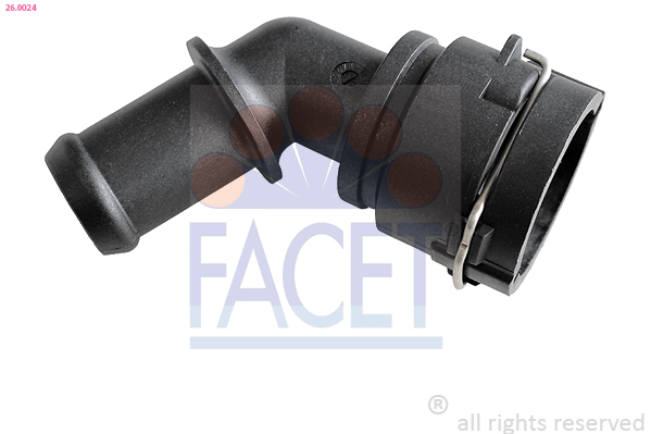 Фланець системи охолодження Skoda Octavia (97-11) / VW Golf (96-03), Pasat (06-),