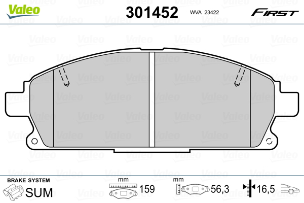 Колодки тормозные (передние) Nissan X-Trail 01-13/Pathfinder 97-04/Infiniti Q45 93-01/QX4 97-