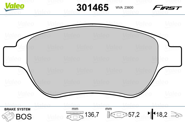 Гальмівні колодки дискові CITROEN/PEUGEOT Berlingo/C3/C4/Xsara/1007/207/Partner "1,4-2,0 "F "98>>