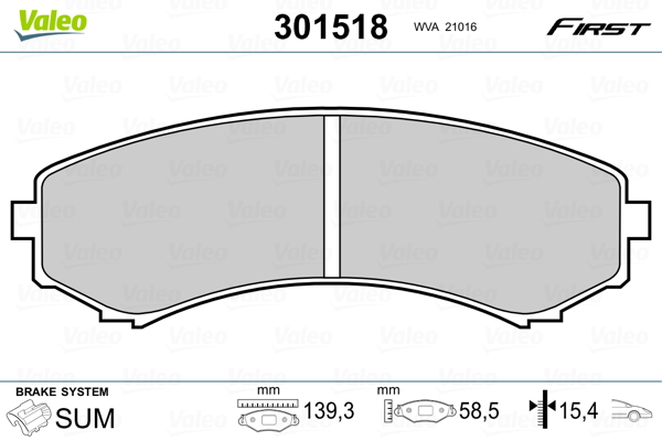 Тормозные колодки дисковые MITSUBISHI Grandis/Pajero "2,0-3,8 "F "00>>