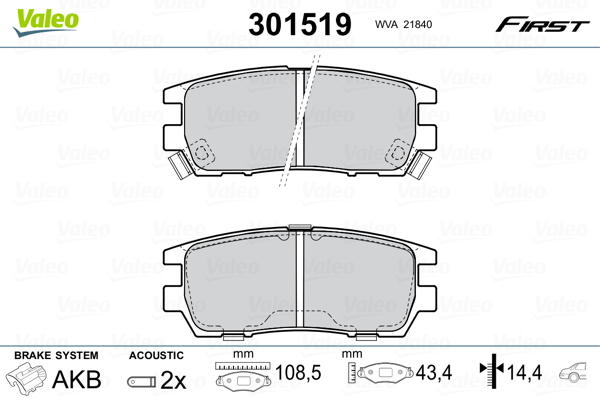 Гальмівні колодки дискові MITSUBISHI L400/Pajero/Sigma "2,4-3,5 "R "90>>