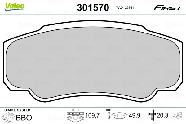 Гальмівні колодки дискові CITROEN/FIAT/PEUGEOT Jumper/Ducato/Boxer "2,0-2,8 "R "00>>