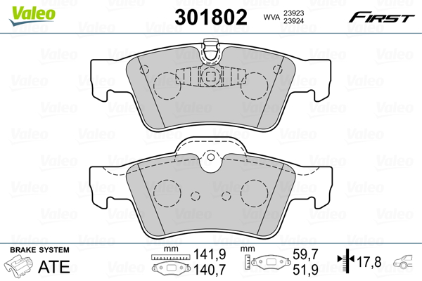 Гальмівні колодки дискові MERCEDES GL-Class/M-Class/R-Class "3,0-6,2 "R "05>>
