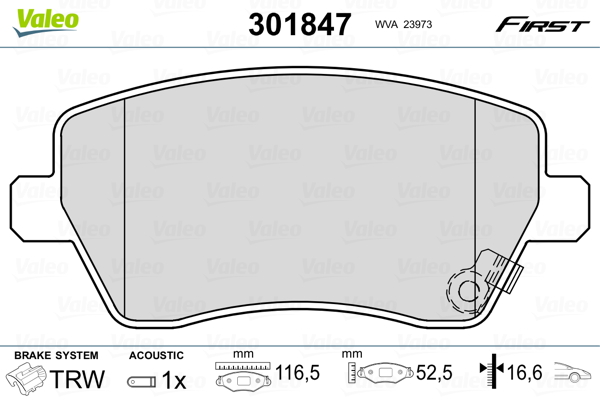 Гальмівні колодки дискові OPEL/SUZUKI Agila/Splash/Swift "1,0-1,6 "F "05>>