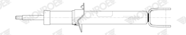 Амортизатор (передний) MB C-class (W205) 1.5-2.2DH 13-